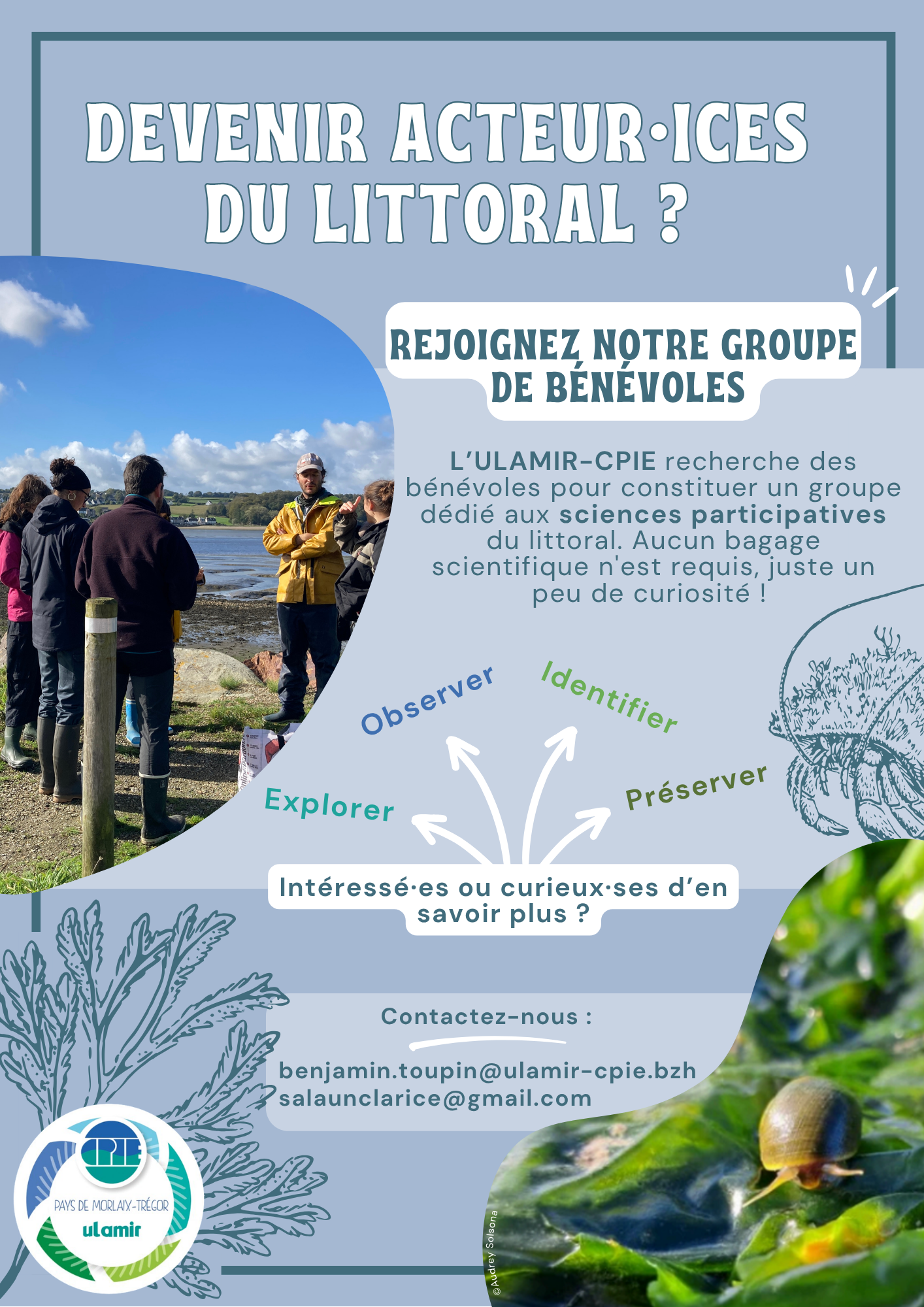Devenir acteur.ices du littoral ? C'est possible !