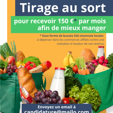 Recherche 100 volontaires pour participer à l'expérimentation Sécurité Sociale de l'Alimentation
